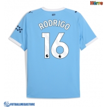 Fotballdrakt Herre Manchester City Rodri Hernandez #16 Hjemmedrakt 2025-26 Kortermet